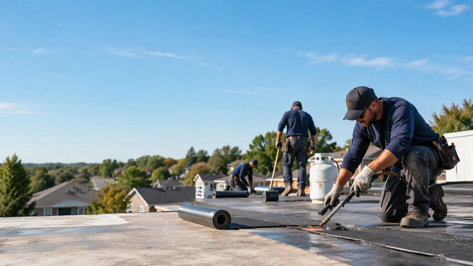 Flat Roof Leak Repair providers in Goodman, MS
